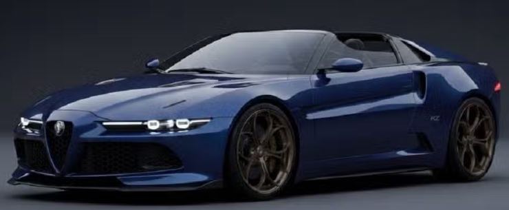 Alfa Romeo RZ in chiave moderna