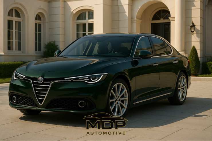 Il render della Nuova Alfetta