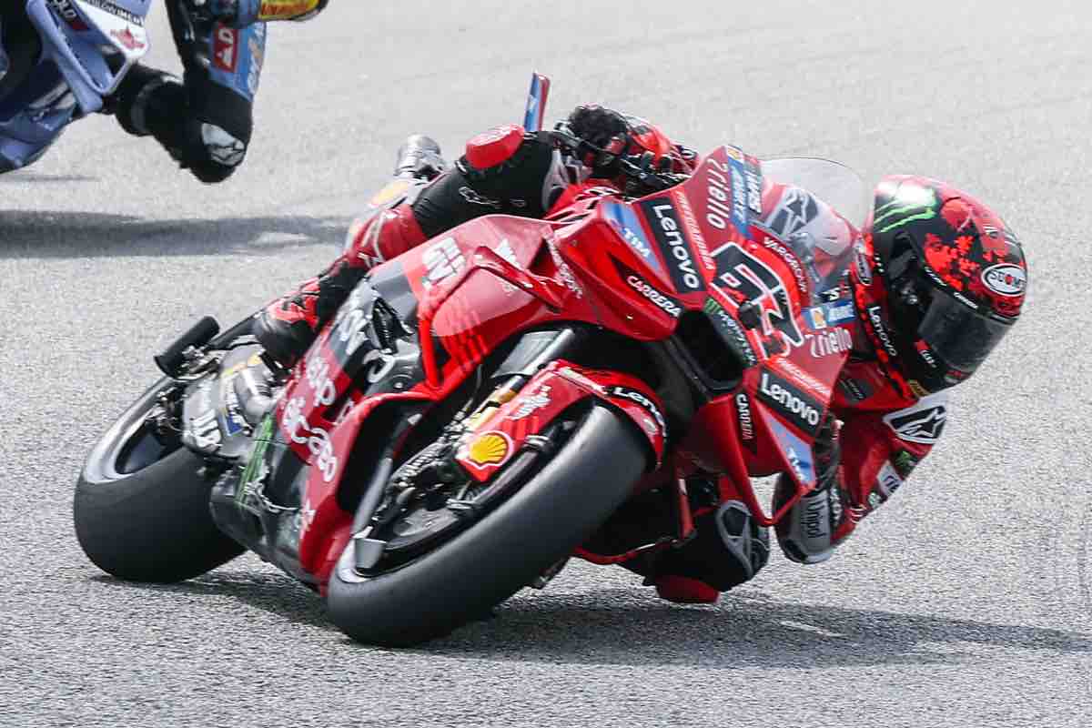 Bagnaia spoilera i segreti Ducati