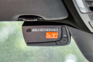 Il Telepass installato in auto