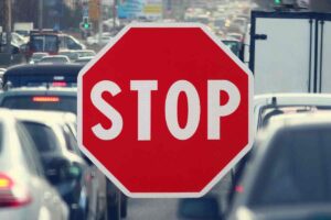 Camion stop blocco circolazione