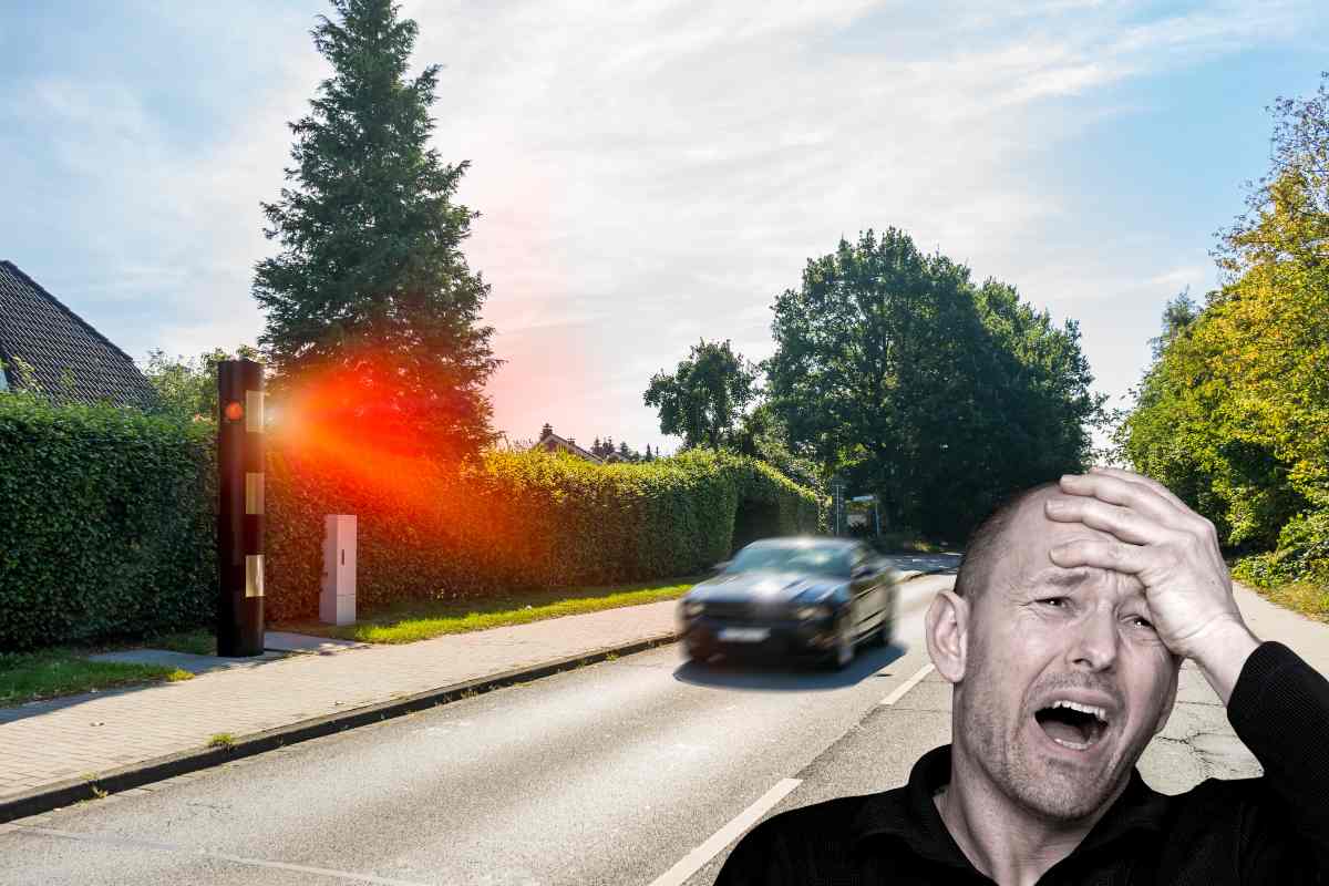 Autovelox che fotografa un'auto: ecco come funziona Sat Speed