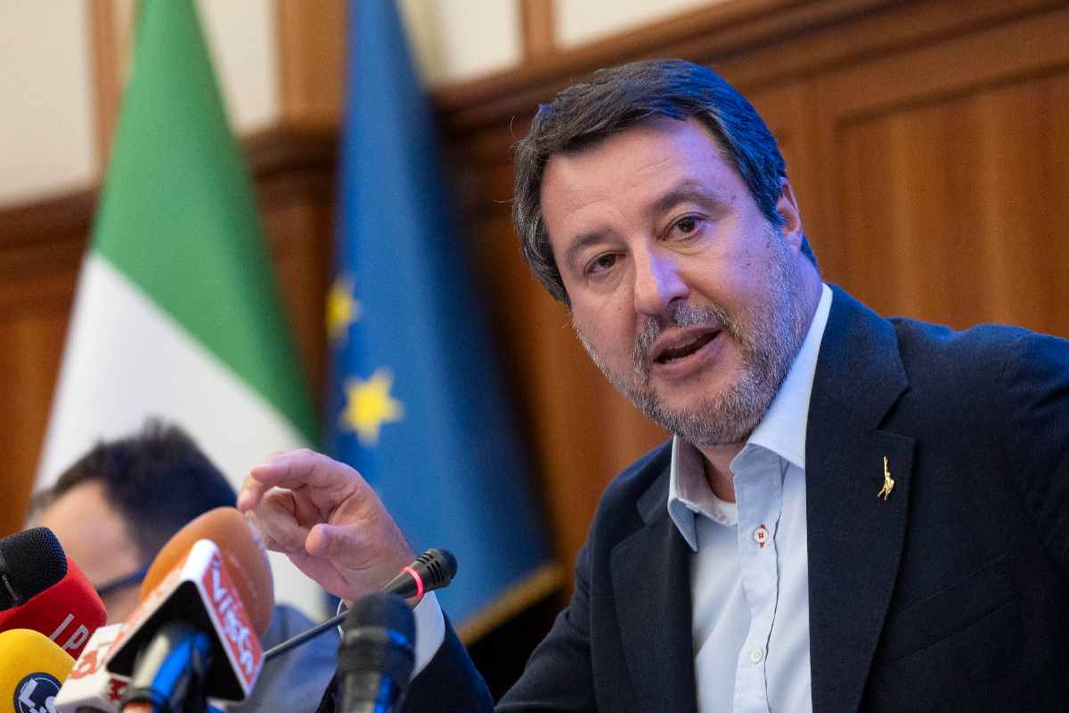 Matteo Salvini annuncio spaventoso