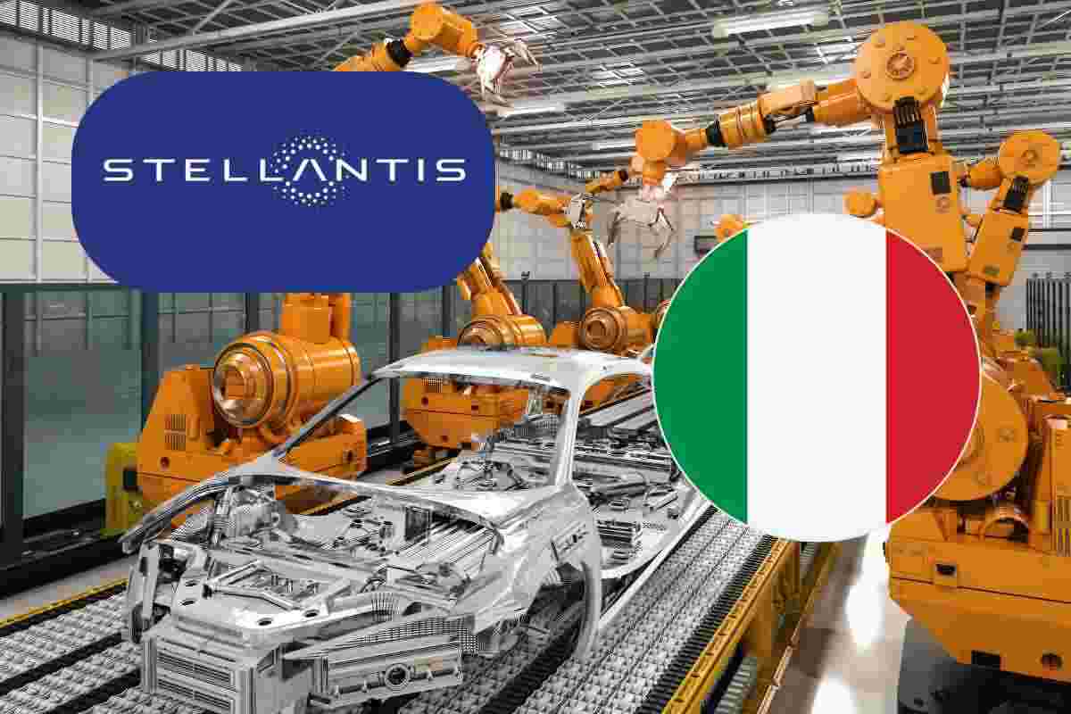 stellantis fabbrica auto doccia gelata